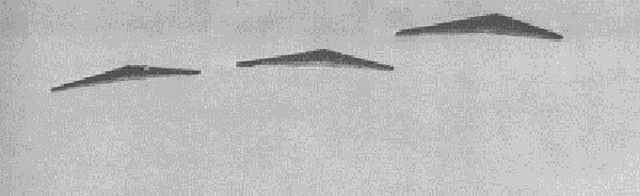 Formación de alas volantes norteamericanas Northrop N1-M
