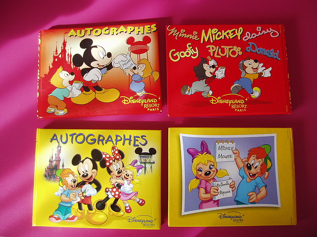 Las mejores ofertas en Disney Libro de autógrafos